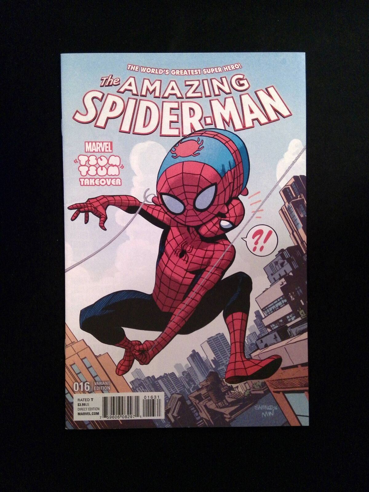 Amazing Spider-Man #16B (4th Series) Marvel Comics 2016 VF/NM Smanee Variant