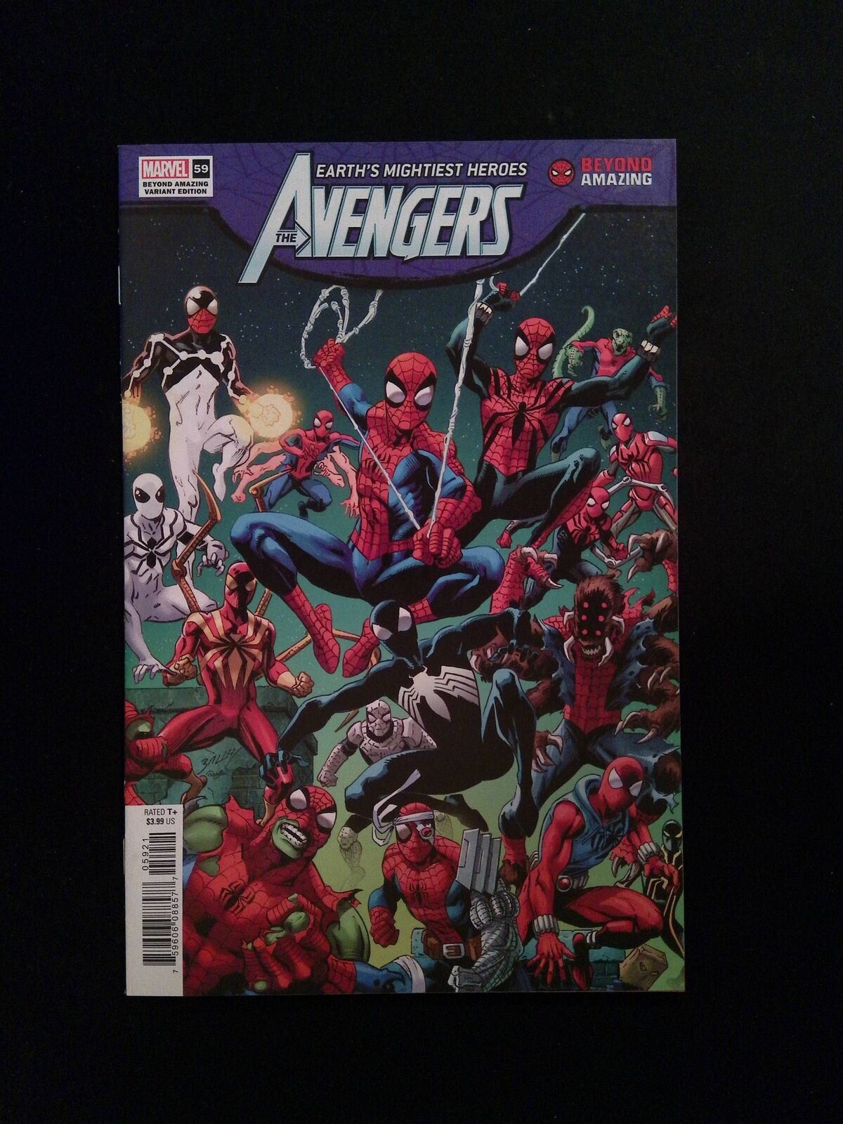 Avengers #59B (8TH SERIES) MARVEL Comics 2022 VF/NM BAGLEY VARIANT