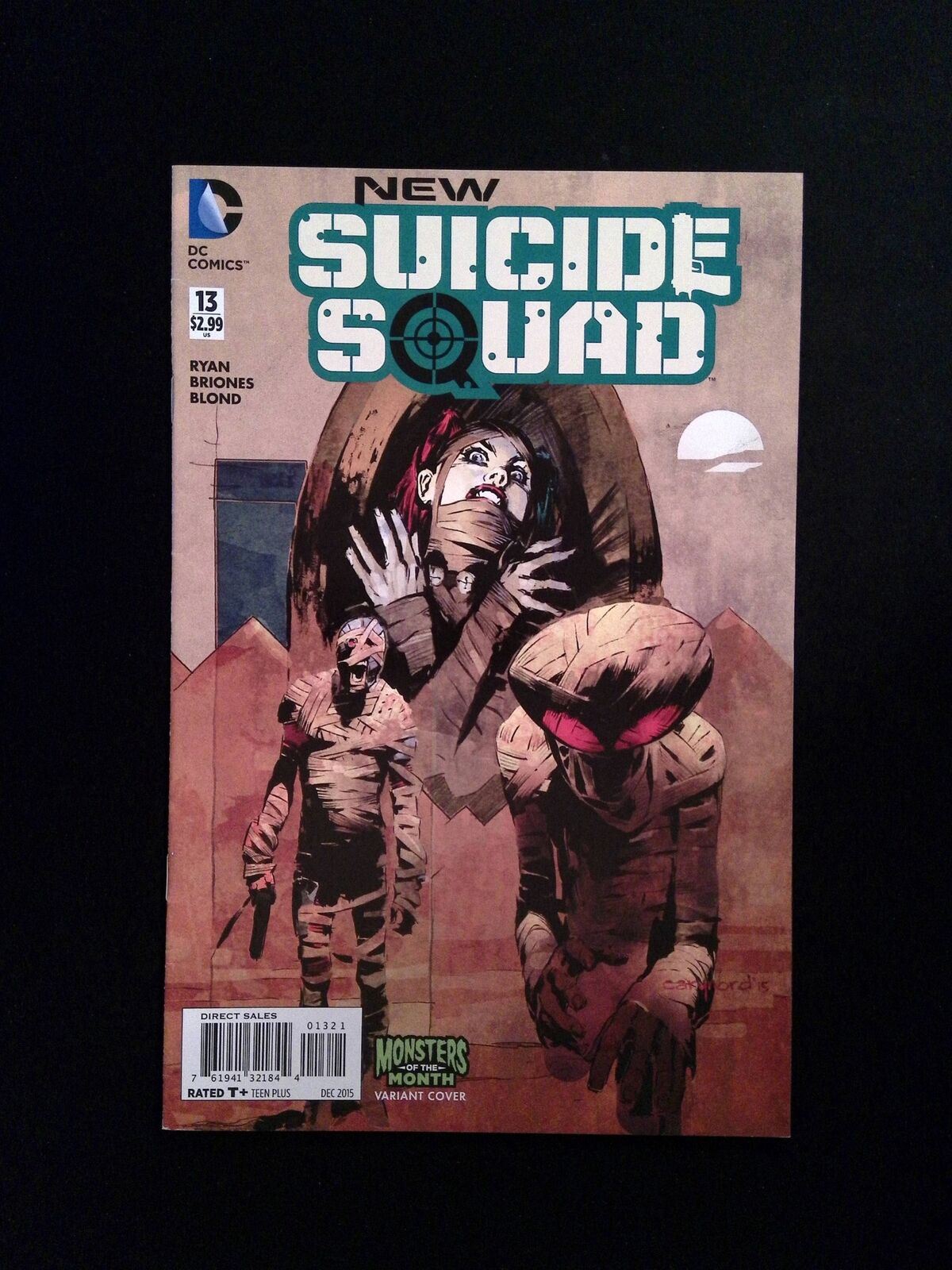 New Suicide Squad #13B DC Comics 2015 VF/NM Nord Monsters Variant