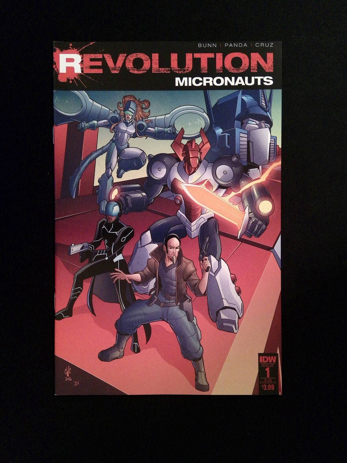Micronauts Revolution #1SUBA IDW Comics 2016 NM COLLER VARIANT
