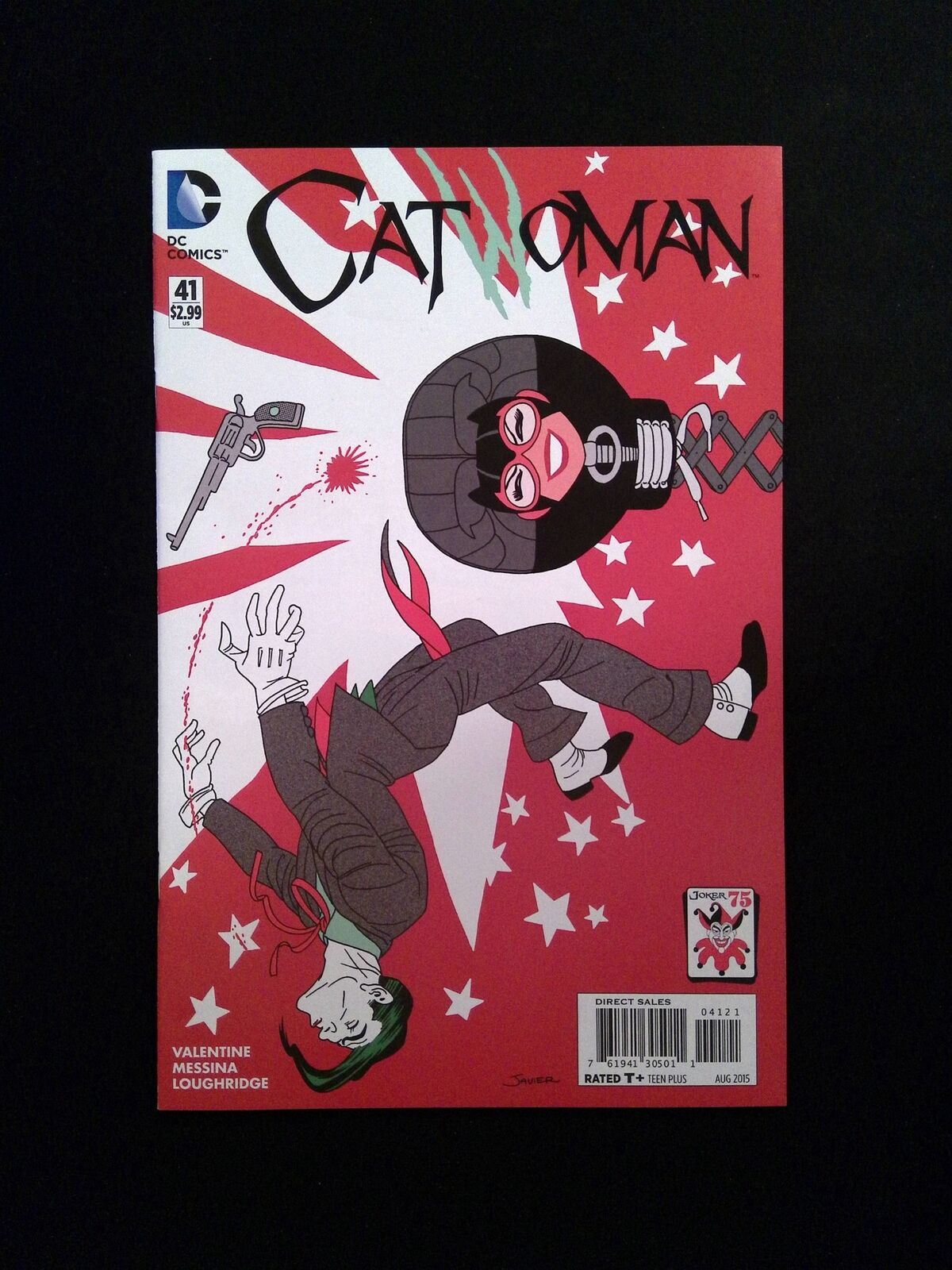 Catwoman #41B (4th Series) DC Comics 2015 VF/NM Joker Variant
