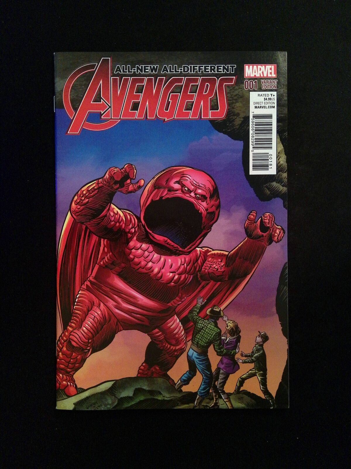 All New All Different Avengers #1H MARVEL Comics 2016 NM Kirby Variant