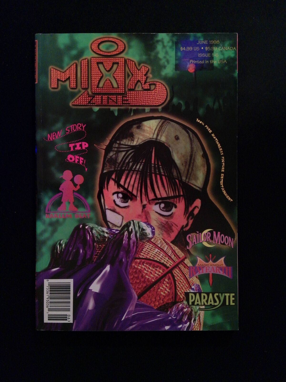Mixx Zine #6 MIXX Comics 1998 VF+ NEWSSTAND