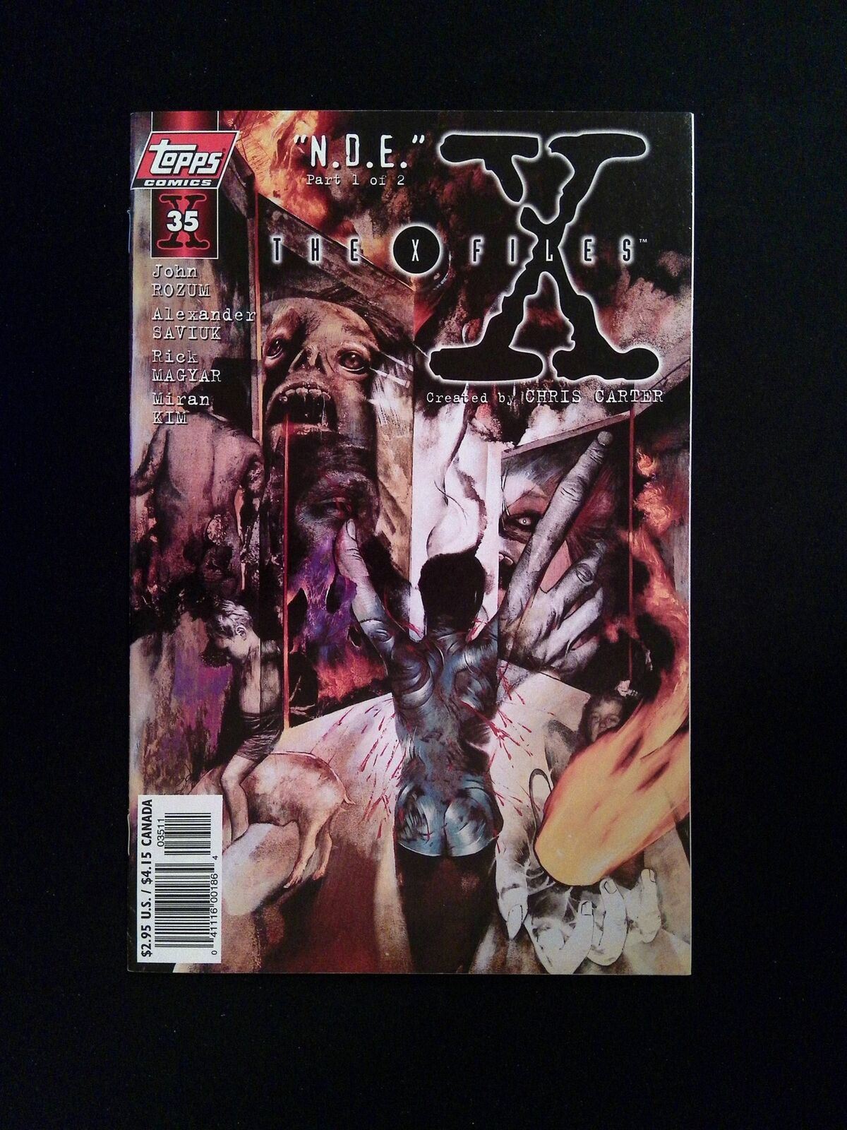 X-Files #35 Topps Comics 1997 NM-