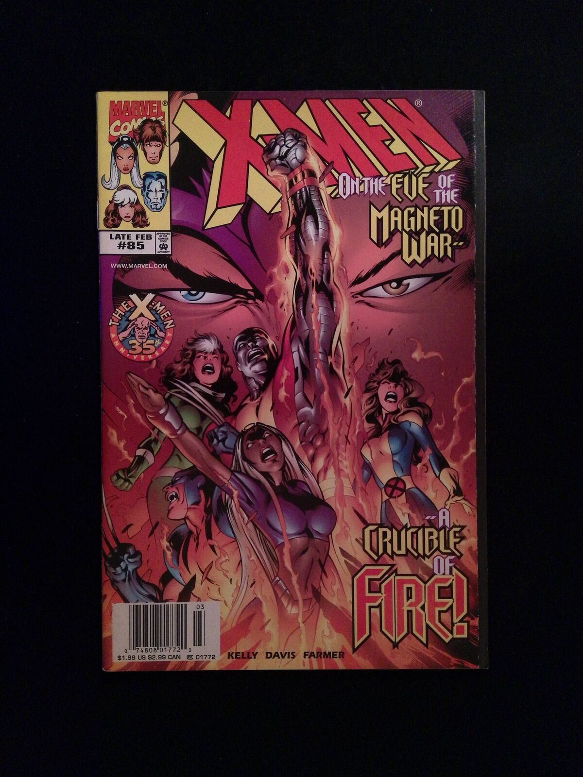 X-Men #85 MARVEL Comics 1999 VF+ NEWSSTAND