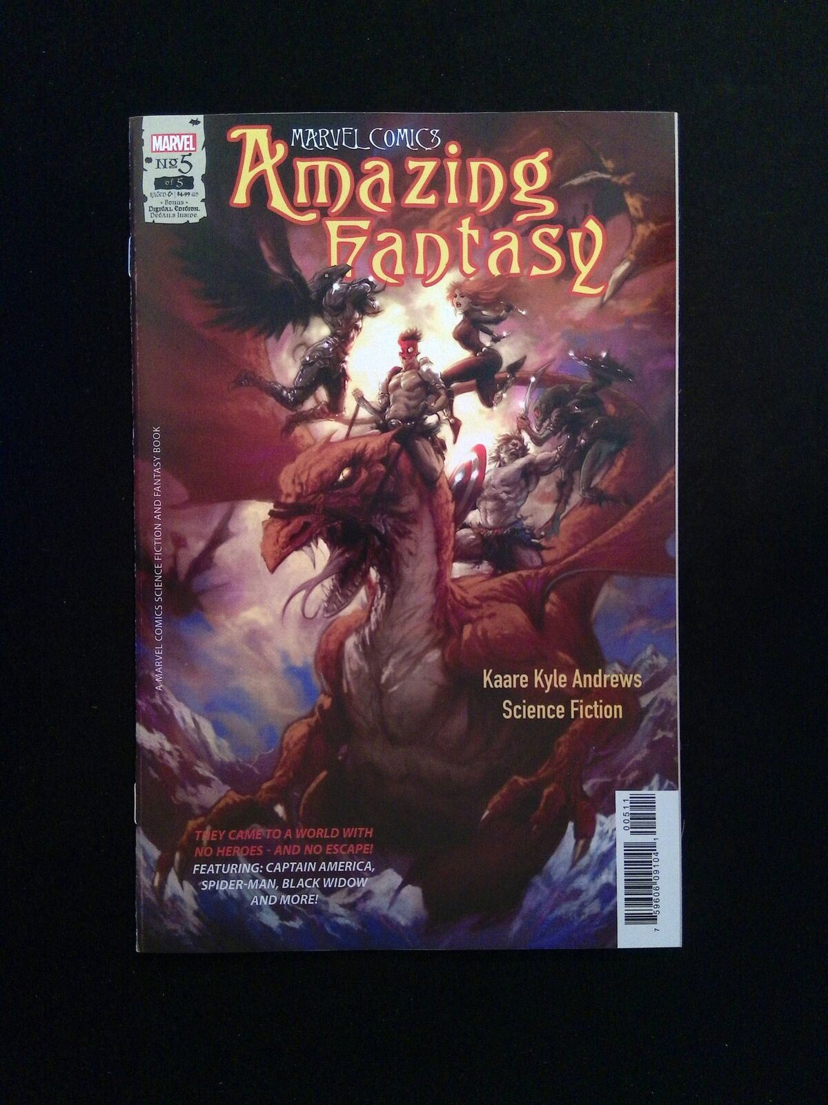 Amazing Fantasy #5 Marvel Comics 2022 VF/NM