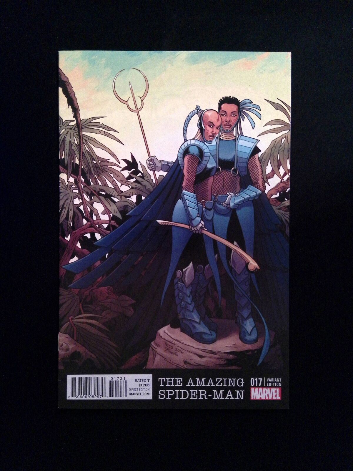 Amazing Spider-Man #17B (4th Series) Marvel Comics 2016 VF+ Fowler Variant