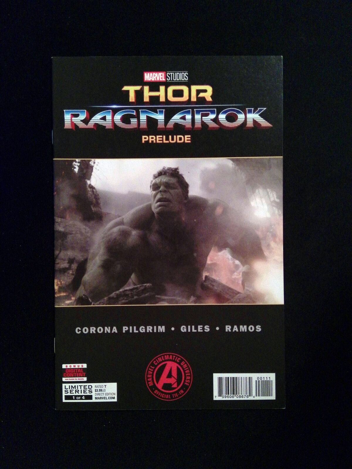 Marvel�s Thor Ragnarok Prelude #1 MARVEL Comics 2017 NM