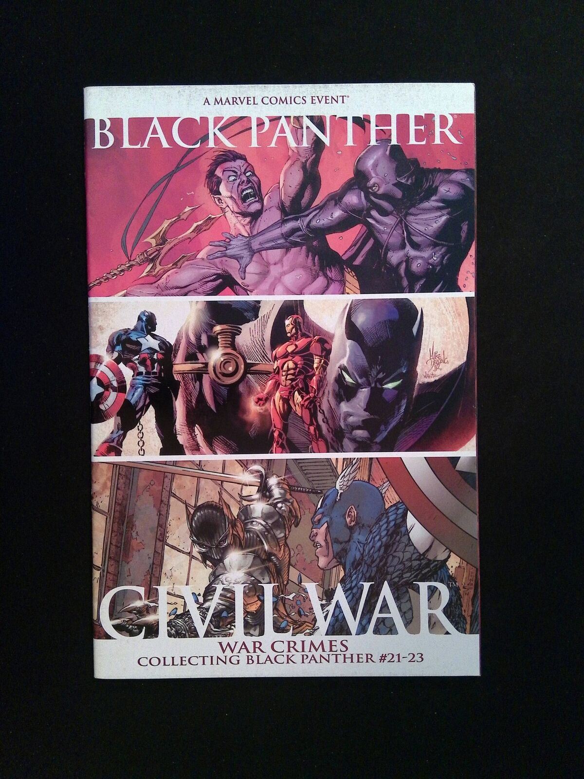 Black Panther Civil War War Crimes #1 Marvel Comics 2007 VF+