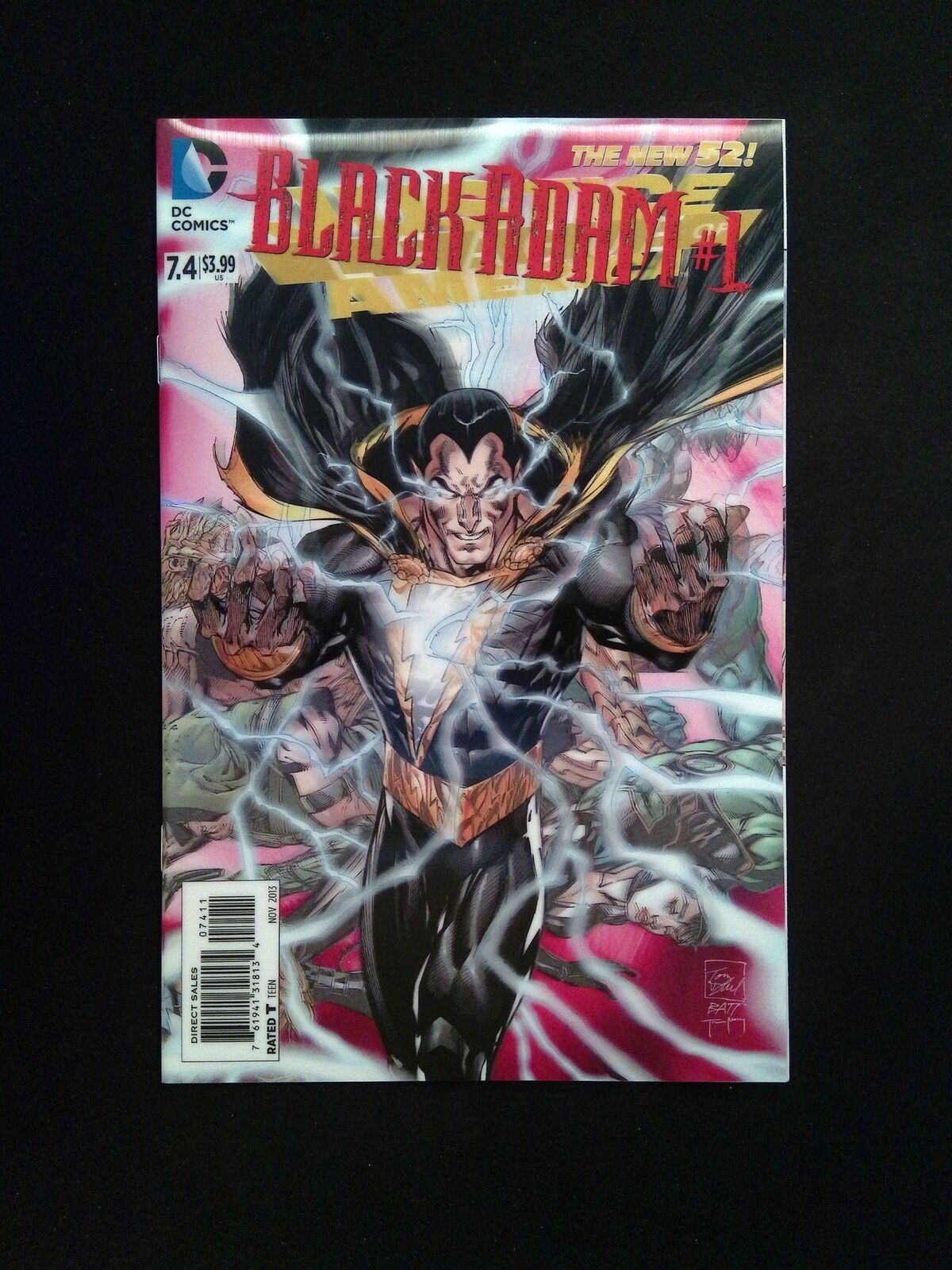 Justice League Of America #7.4 (3rd Series) Marvel 2013 NM+ 3-D Motion Variant