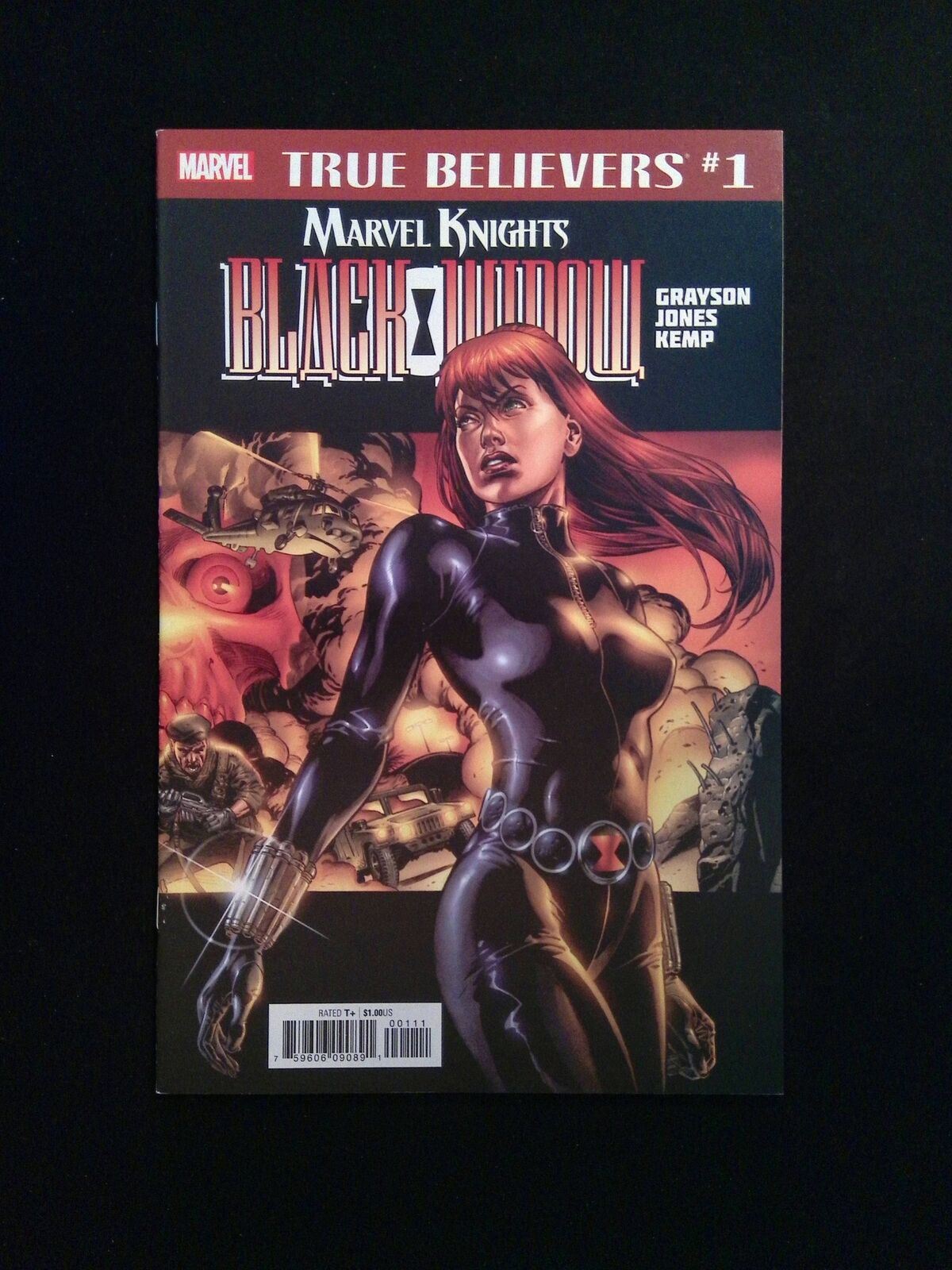True Believers Black Widow By Grayson and Jones #1 MARVEL Comics 2018 VF+