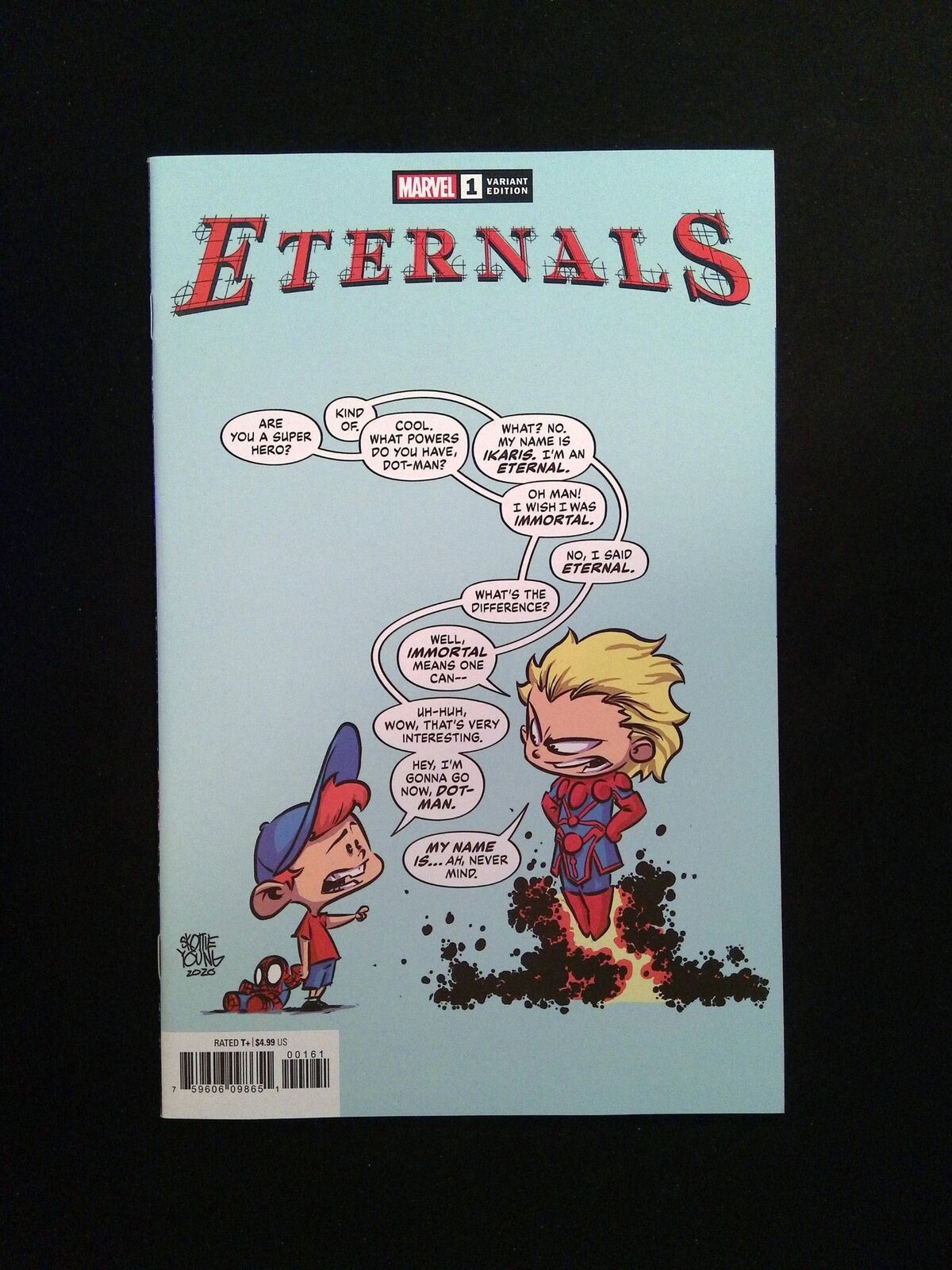 Eternals #1V (5th Series) Marvel Comics 2021 NM Young Variant