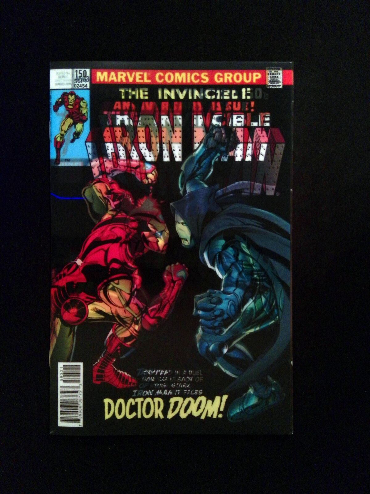 Invencible Iron Man #593B (4TH SERIES) MARVEL Comics 2017 NM+ David Variant