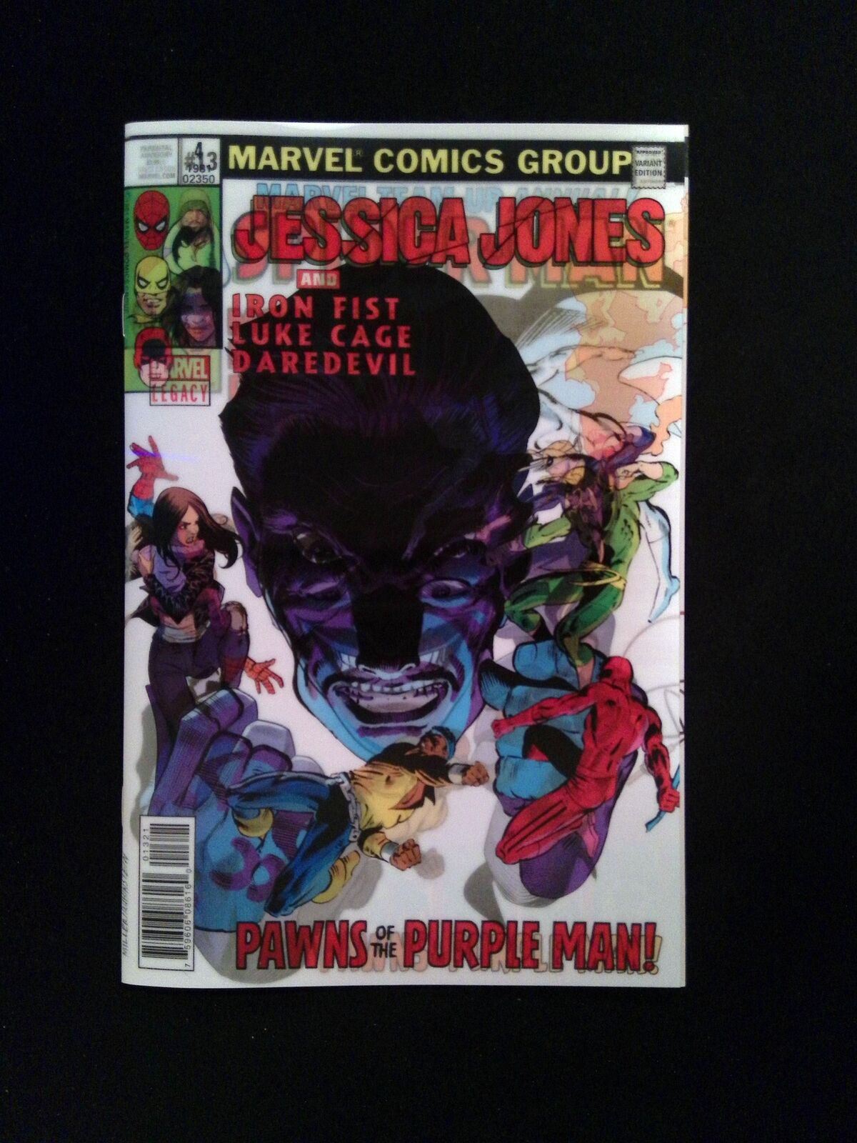 Jessica Jones Now #13B MARVEL Comics 2017 NM+ Mack Variant