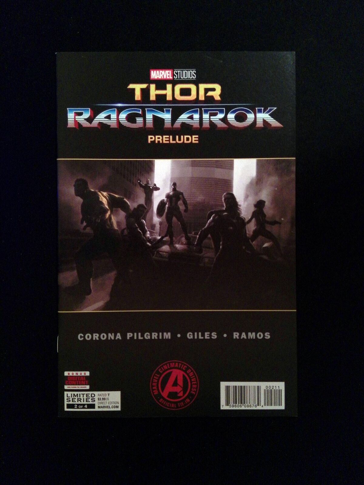 Marvel�s Thor Ragnarok Prelude #2 MARVEL Comics 2017 NM-