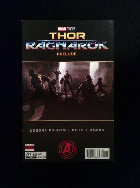 Marvel�s Thor Ragnarok Prelude #2  MARVEL Comics 2017 NM-