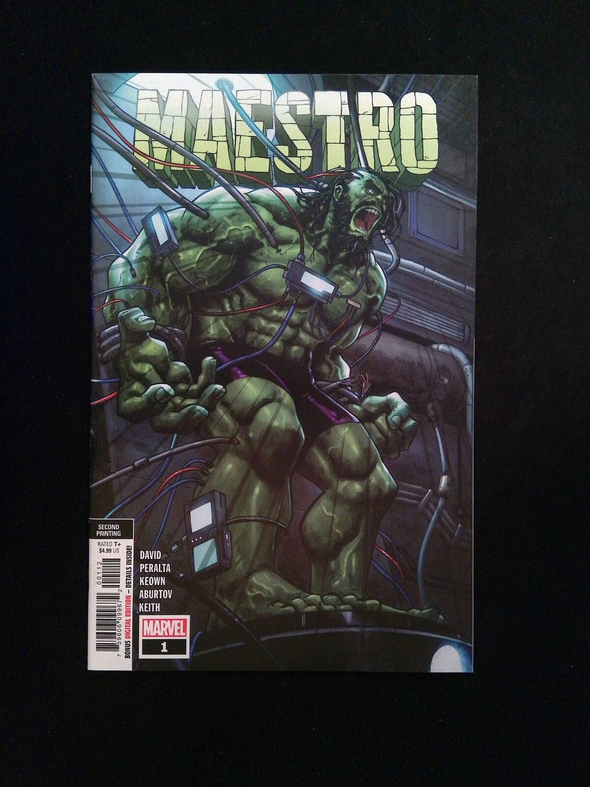 Maestro #1H Marvel Comics 2020 NM- 2nd Printing Peralta Variant