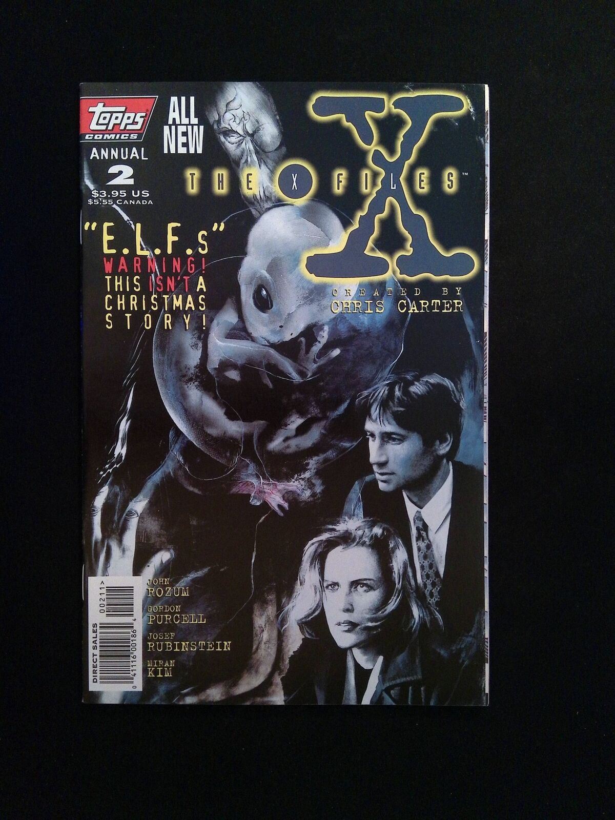 X-Files Annual #2 TOPPS Comics 1996 VF/NM
