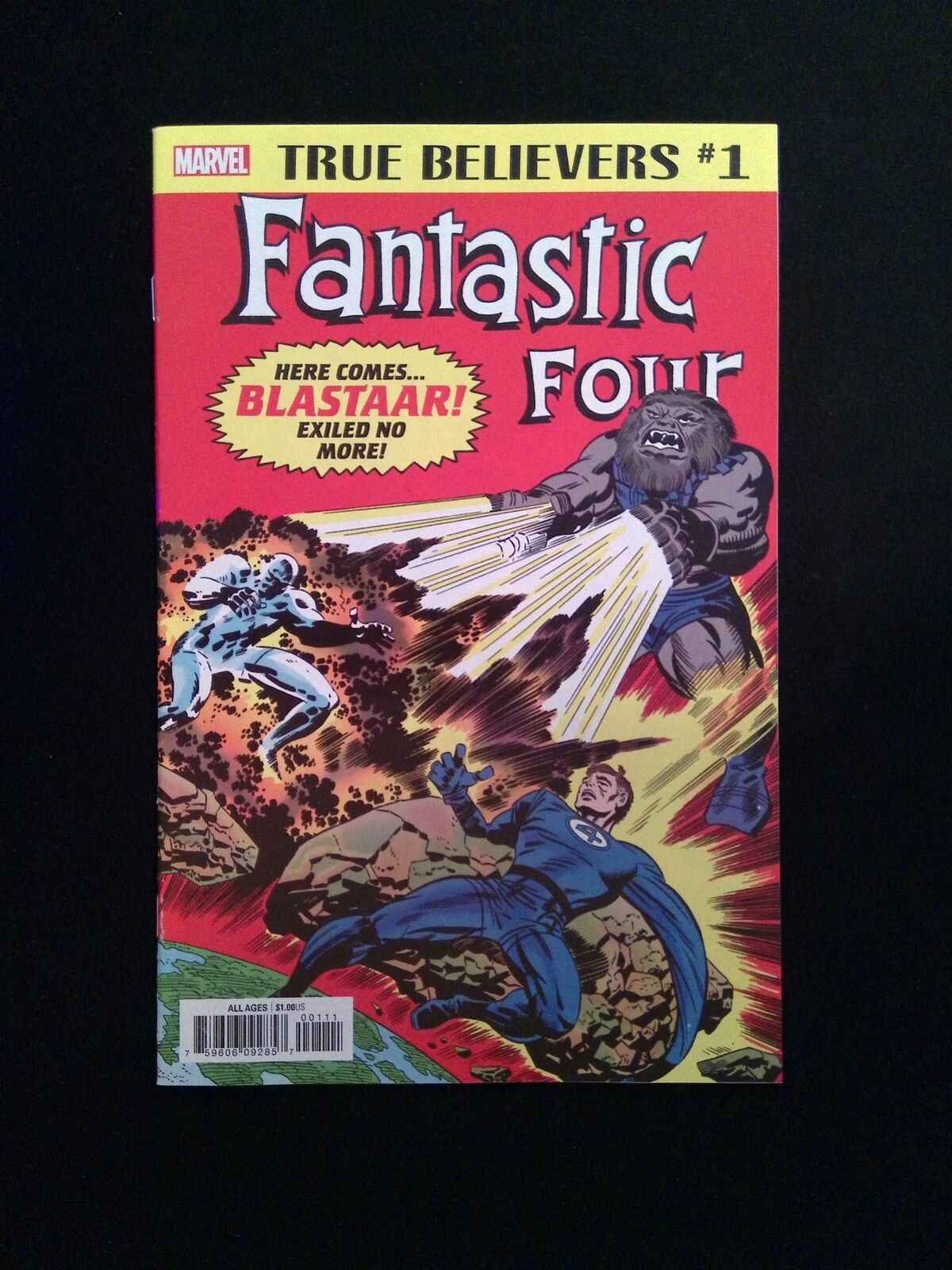 True Believers Fantastic Four Blastaar #1 MARVEL Comics 2019 VF+