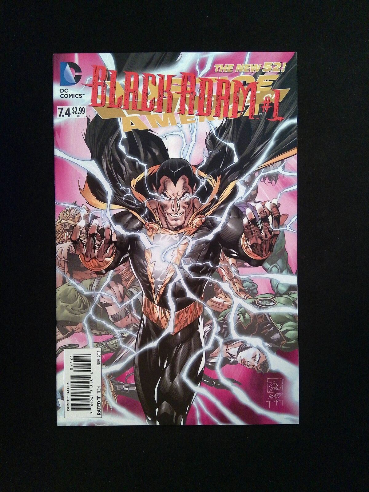 Justice League Of America #7.4B (3rd Series) Marvel 2013 NM- Non 3-D Variant