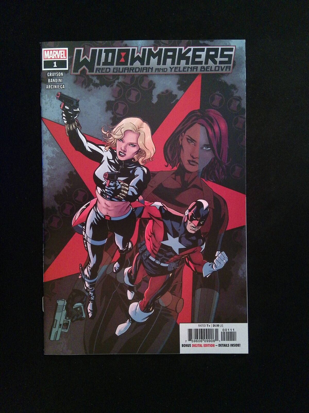 Widowmakers Red Guardian Yelena Belova #1 Marvel Comics 2021 NM-