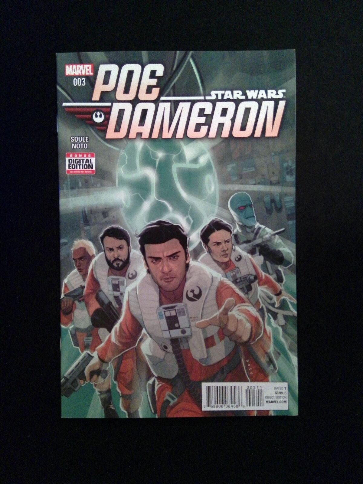 Star Wars Poe Dameron #3 Marvel Comics 2016 NM-