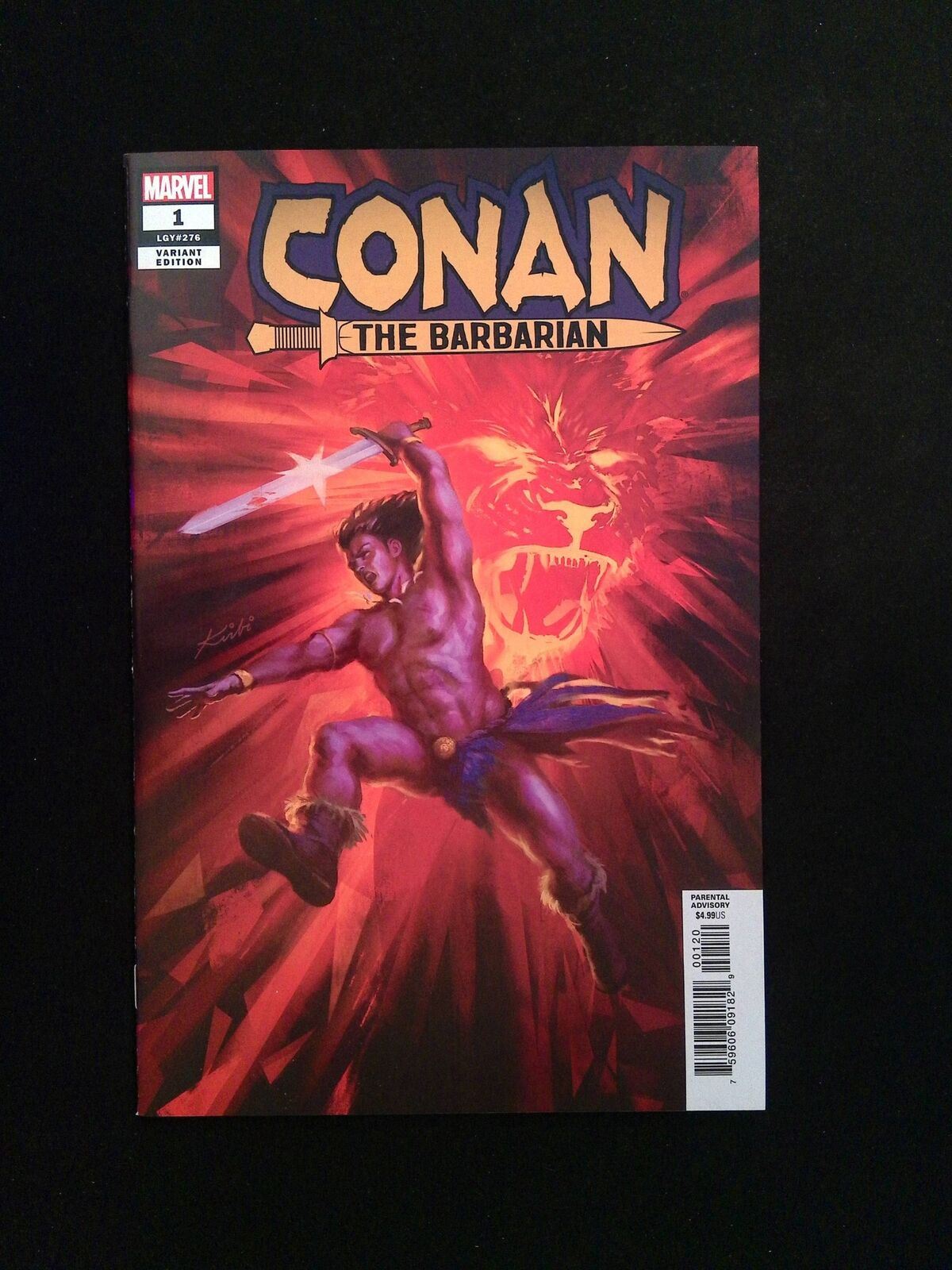 Conan the Barbarian #1K MARVEL Comics 2019 NM FAGAN VARIANT