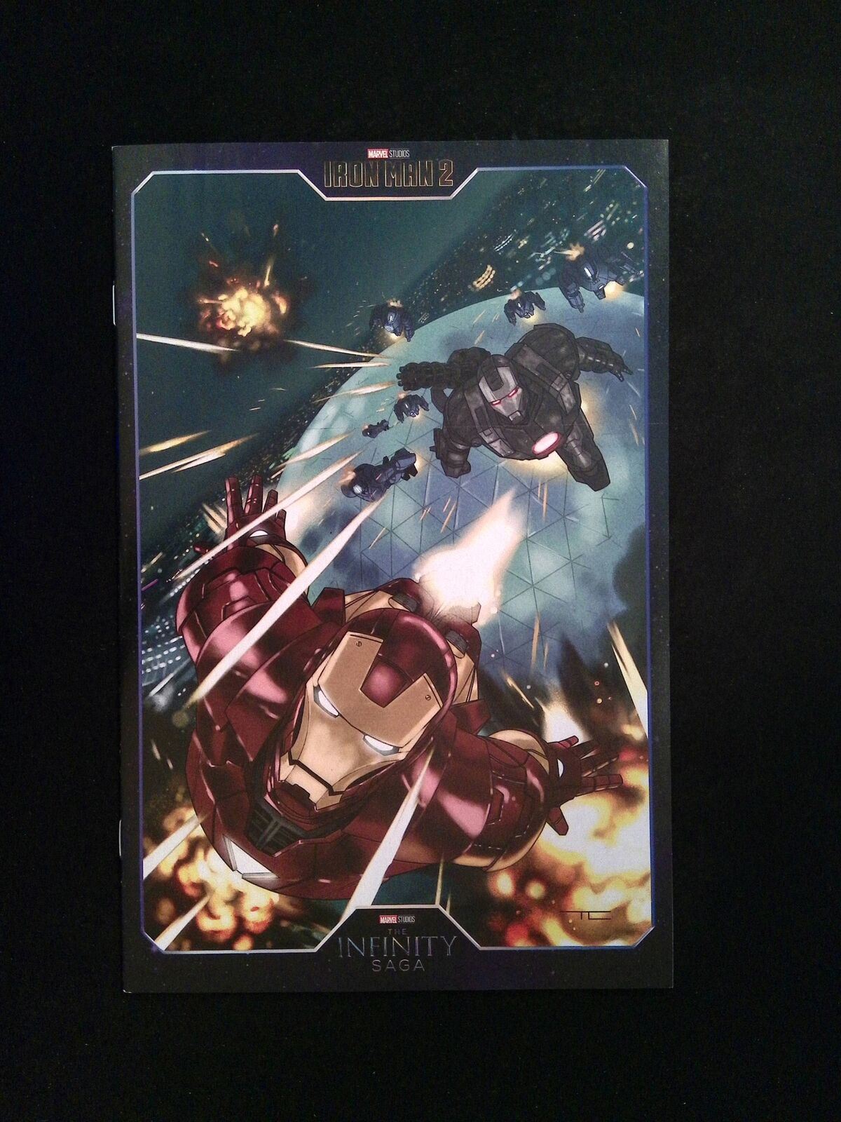 Captain America Iron Man #1D MARVEL Comics 2022 NM CLARK VARIANT