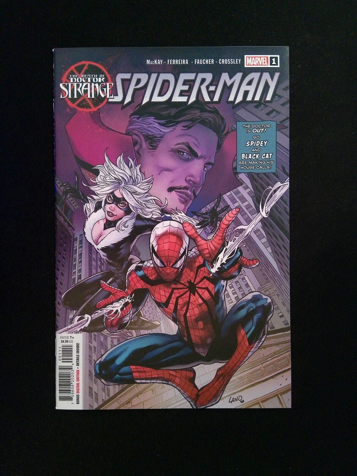 Death of Doctor Strange Spider-Man #1 MARVEL Comics 2022 NM-