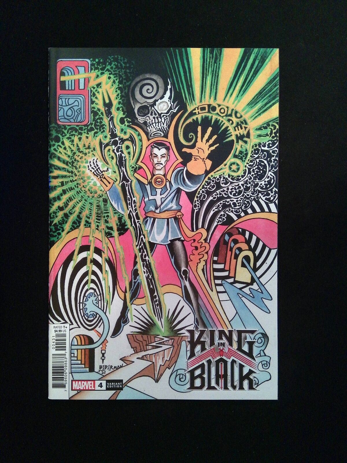 King In Black #4C Marvel Comics 2021 VF/NM Bederman Variant