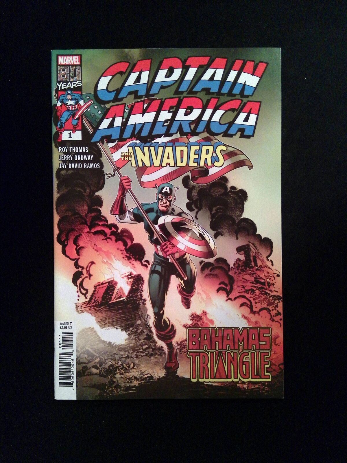 Captain America and the Invaders Bahamas Triangle #1 MARVEL Comics 2019 NM