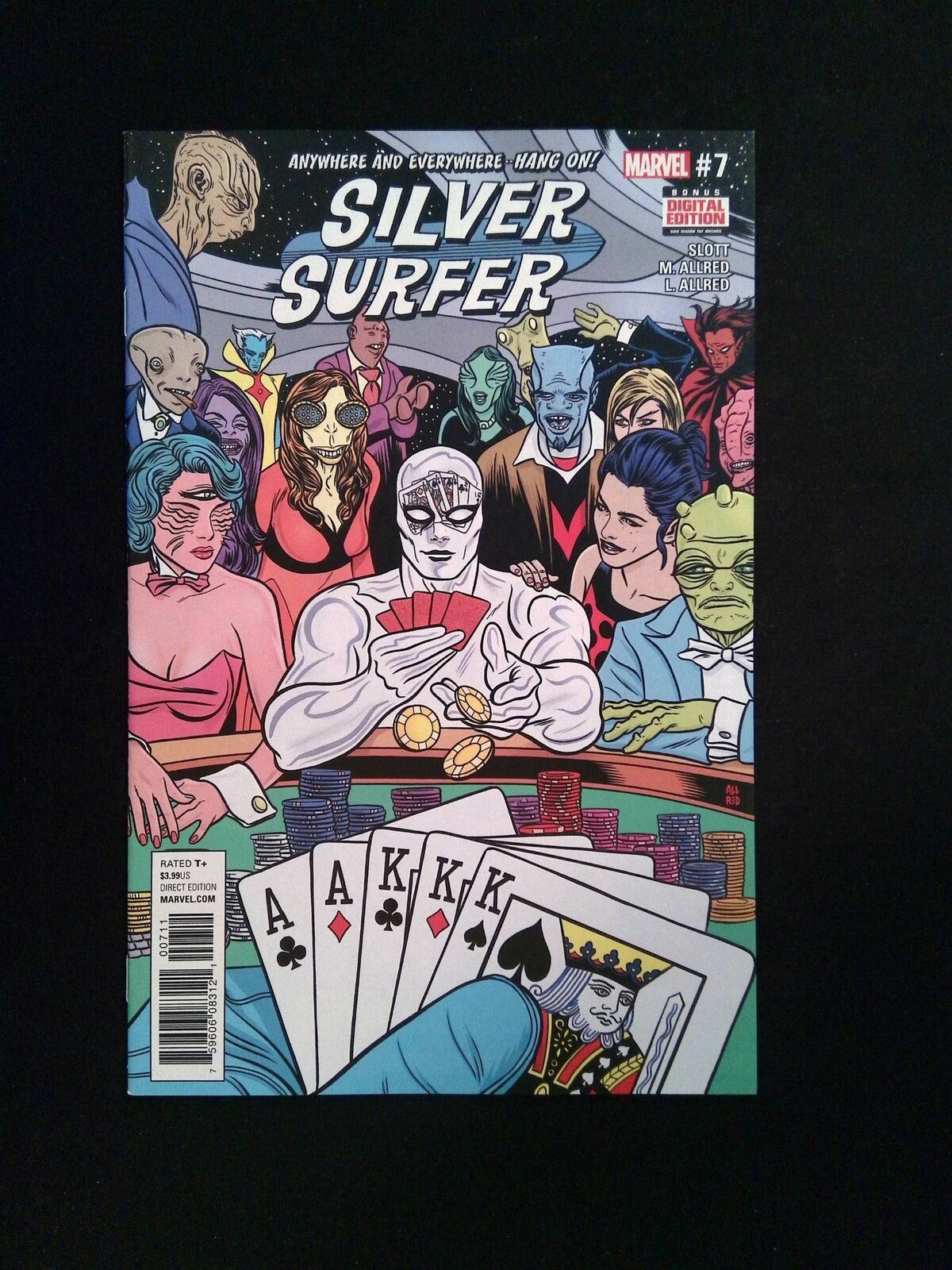 Silver Surfer #7 MARVEL Comics 2016 NM