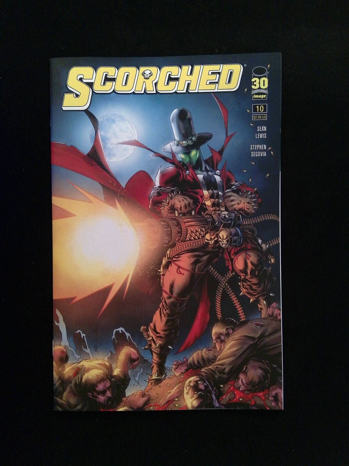 Spawn The Scorched #10B IMAGE Comics 2022 NM+ KEANE VARIANT