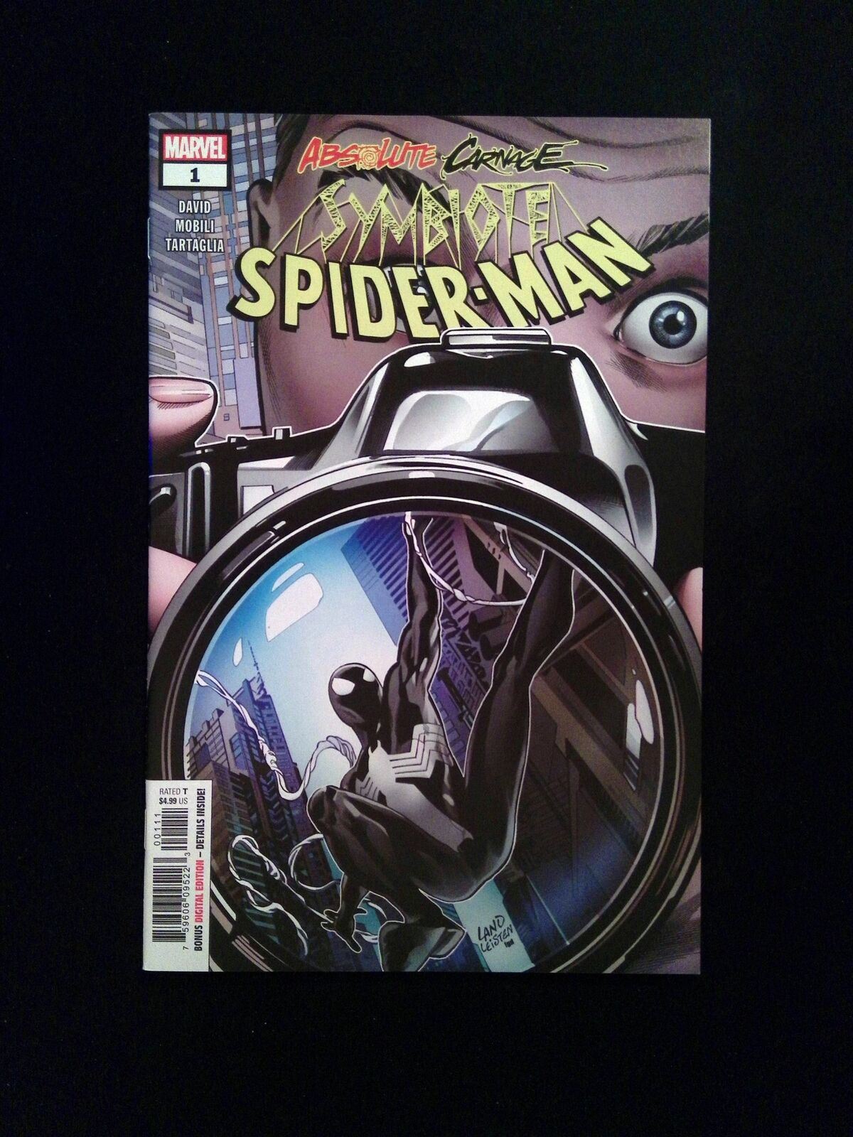 Absolute Carnage Symbionte Spider-Man #1 MARVEL Comics 2019 NM-