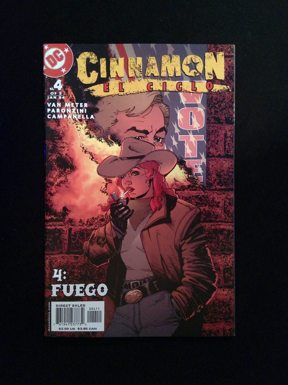 Cinnamon El Ciclo #4 DC Comics 2004 VF+