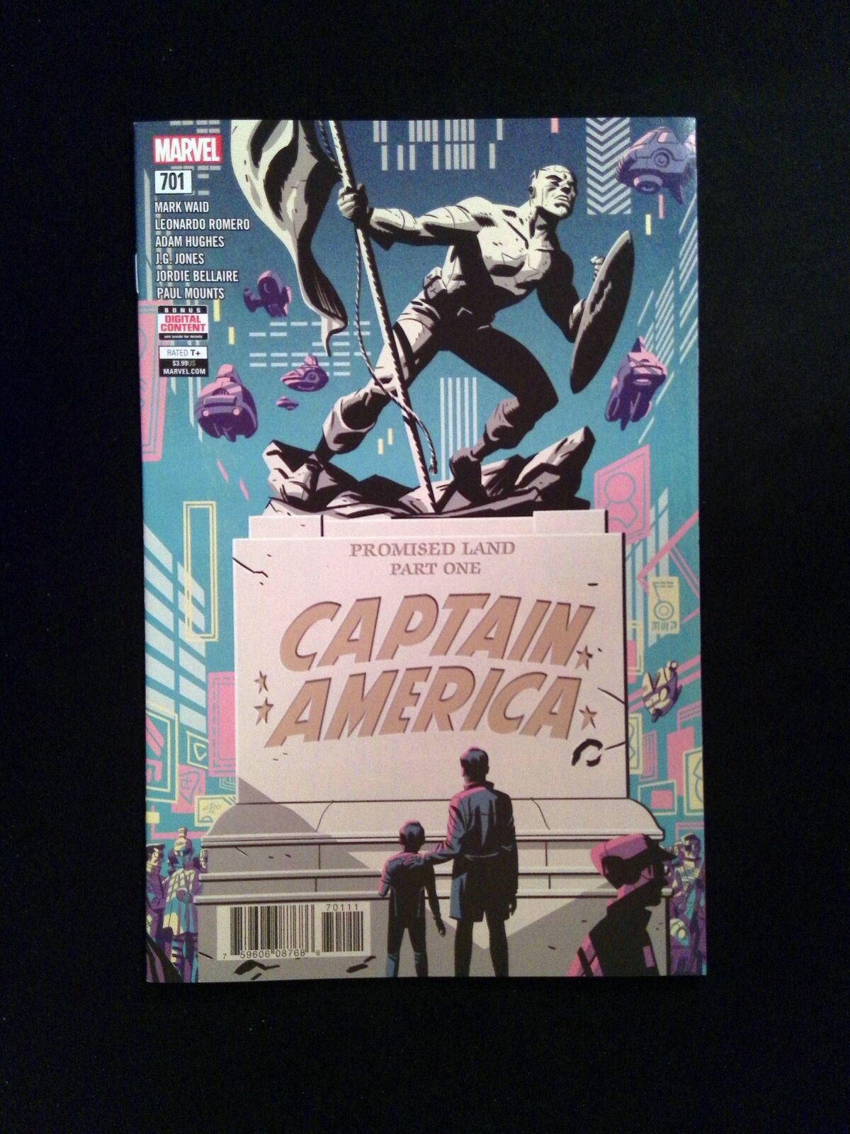 Captain America #701 MARVEL Comics 2018 NM