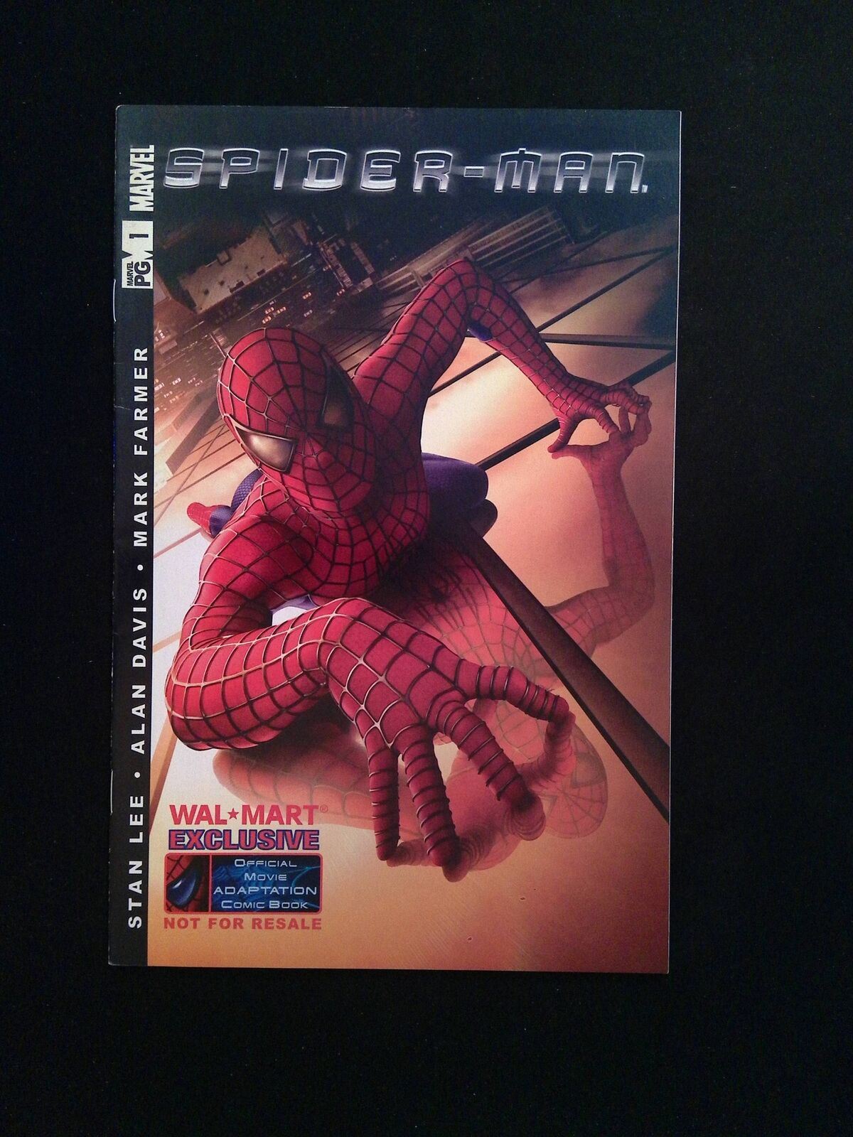 Spider-Man The Official Movie Adaptation #1B Marvel 2002 VF Walmart Variant