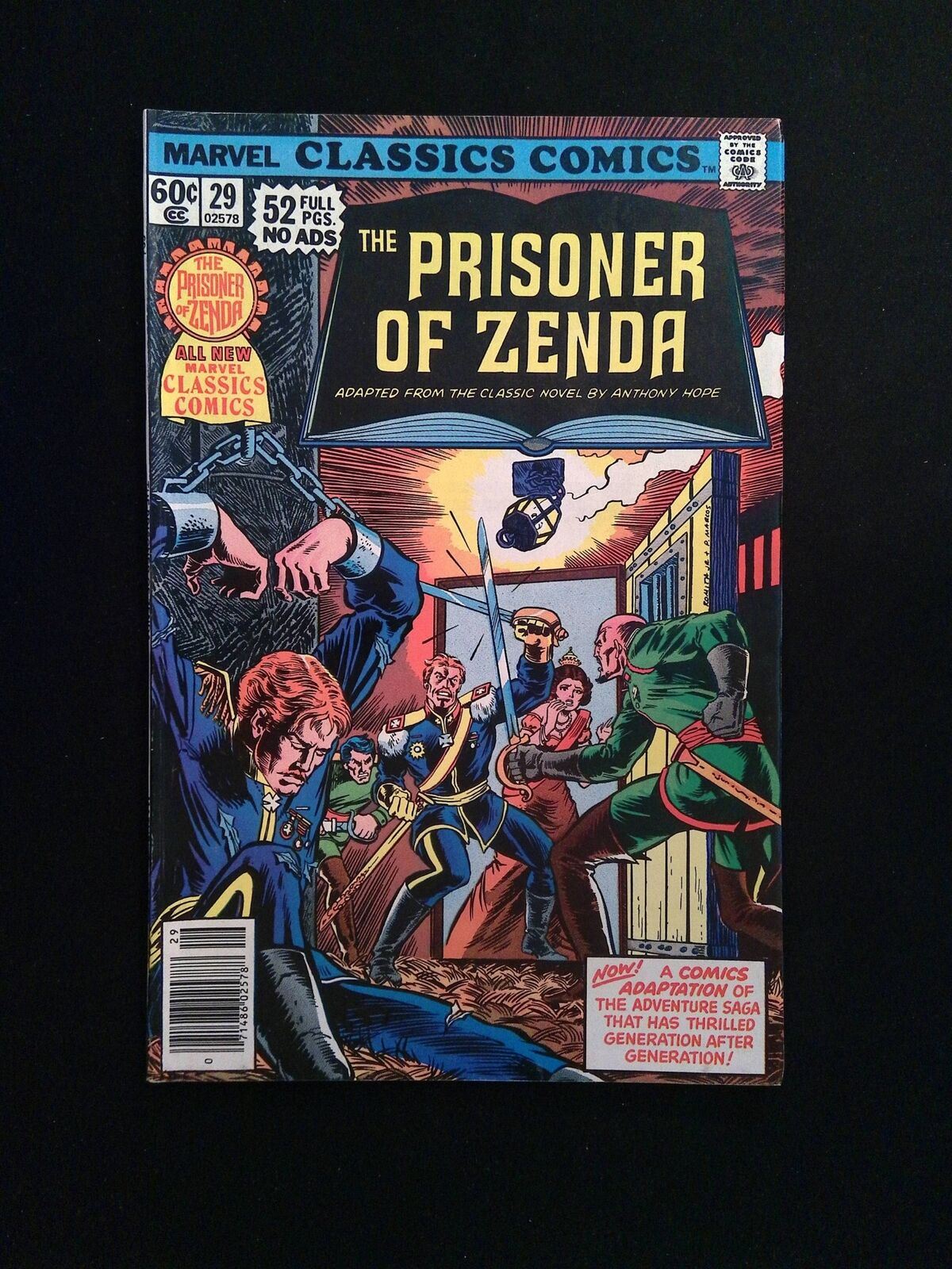 Marvel Classics Comics #29 Marvel Comics 1978 VF+ Newsstand