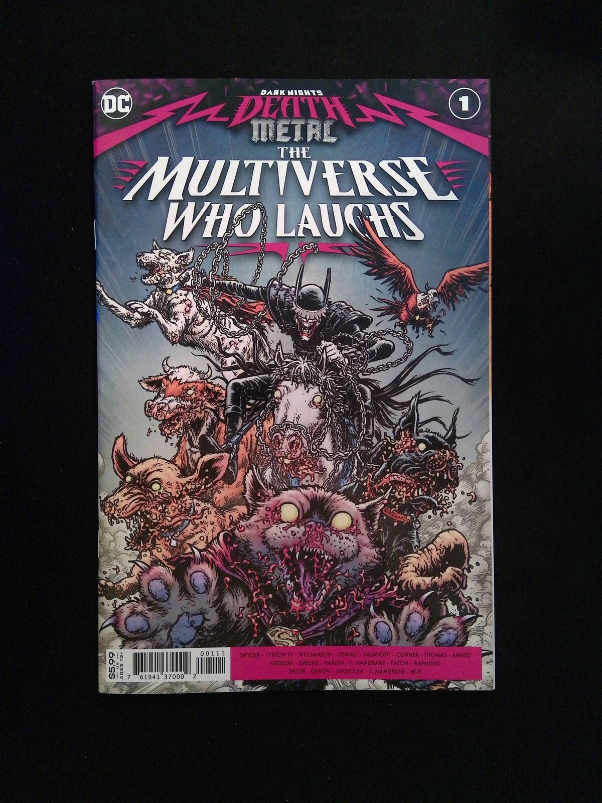 Death Nights Death Metal The Multiverse Who Laughs #1 DC Comics 2021 NM+