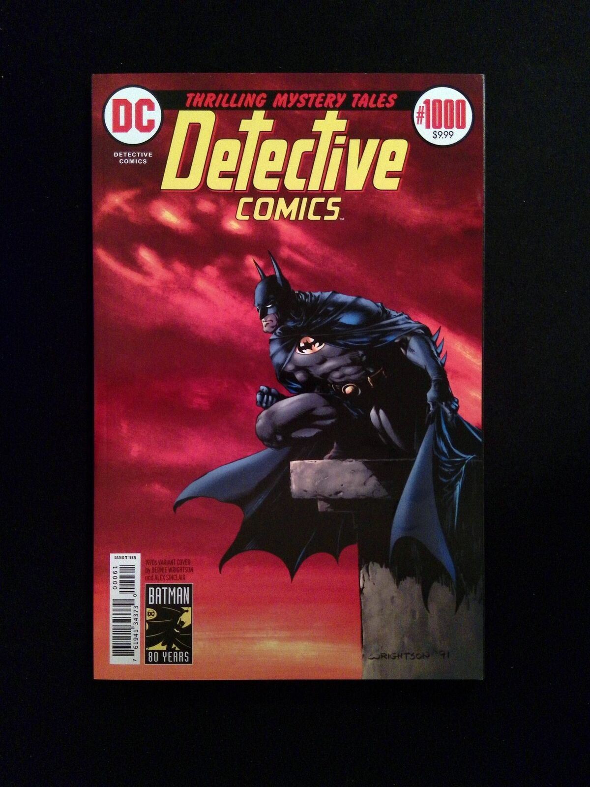 Detective Comics #1000F (3RD SERIES) DC Comics 2019 NM+ WRIGHTSON VARIANT