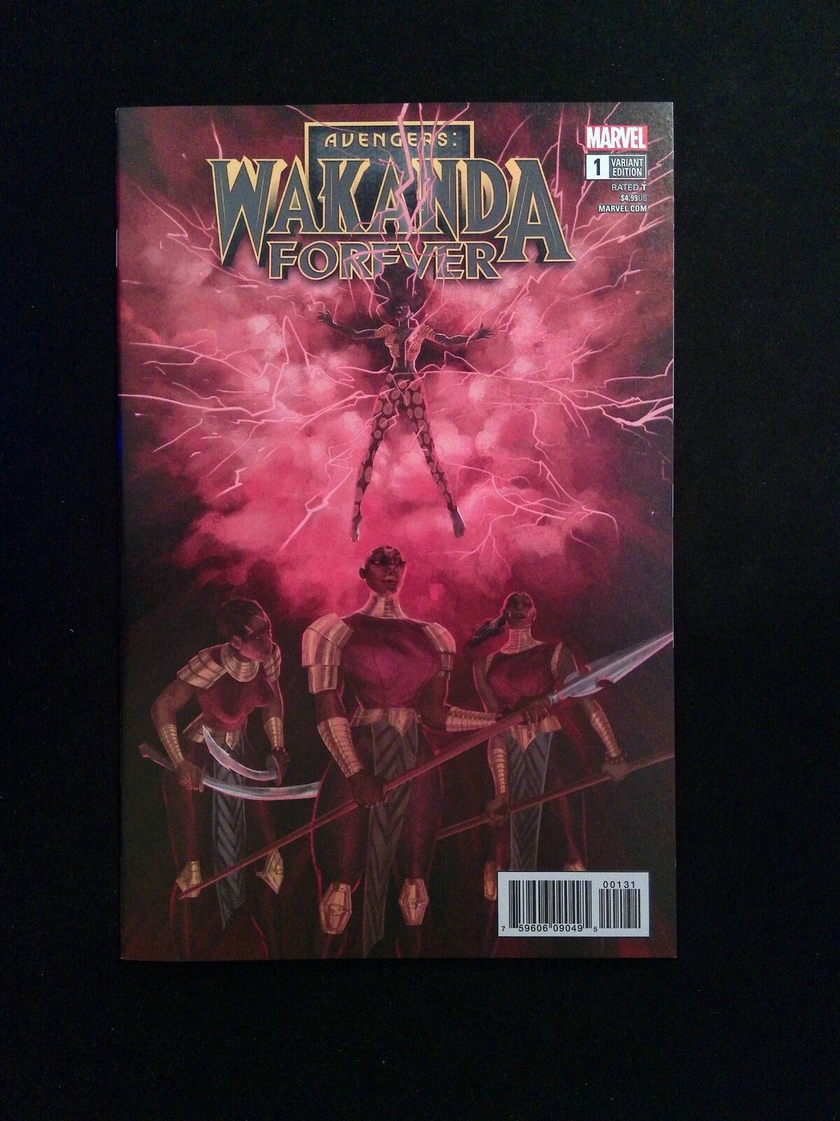 Wakanda Forever Avengers #1C Marvel Comics 2018 NM+ Del Rey Variant