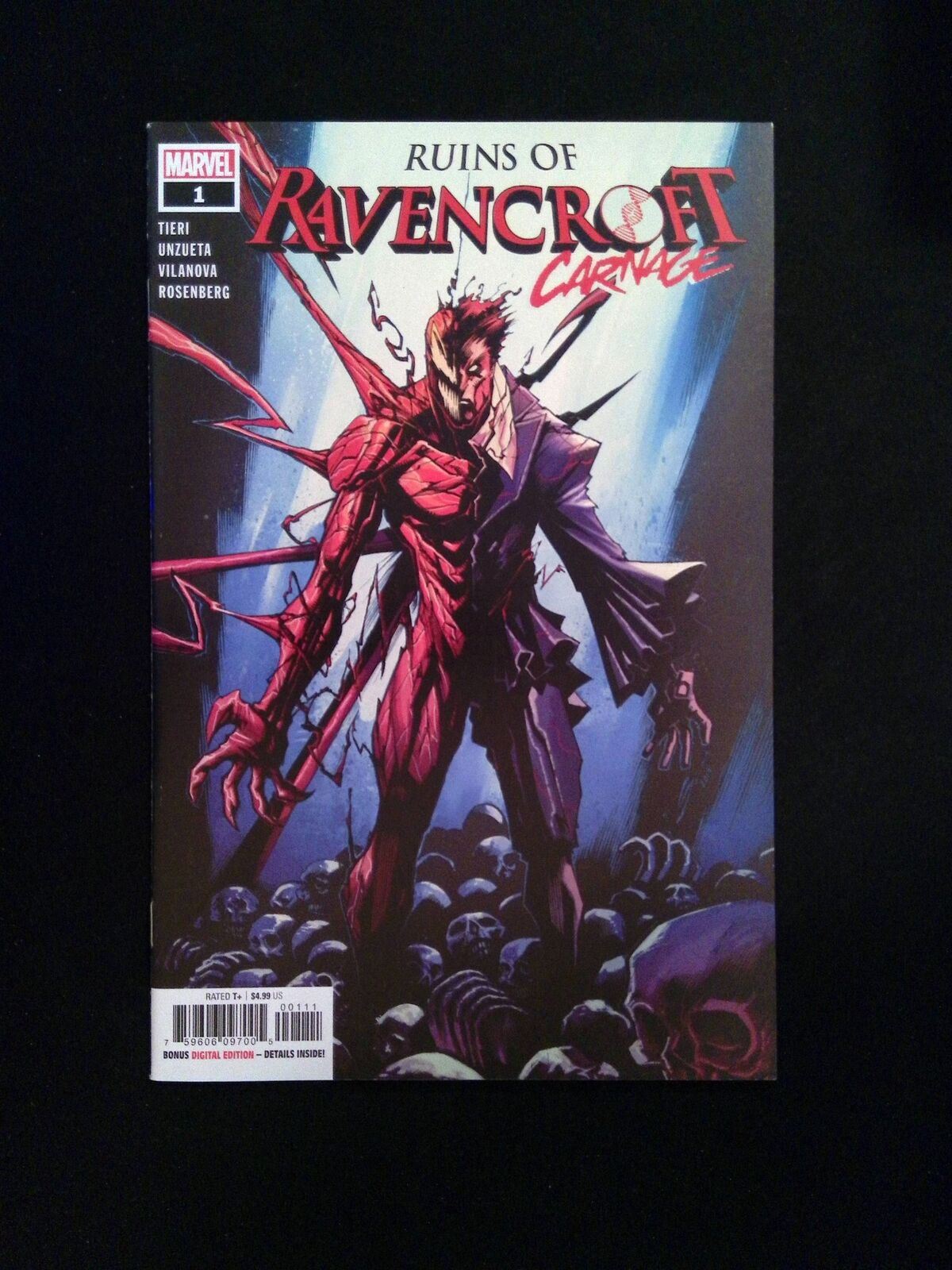 Ruins of Ravencroft Carnage #1 MARVEL Comics 2020 NM- LAND VARIANT
