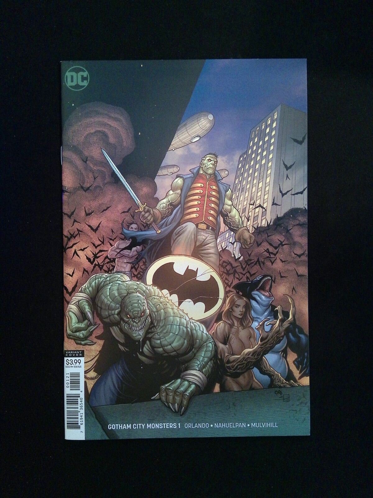 Gotham City Monsters #1 DC Comics 2019 NM+ Cho Variant