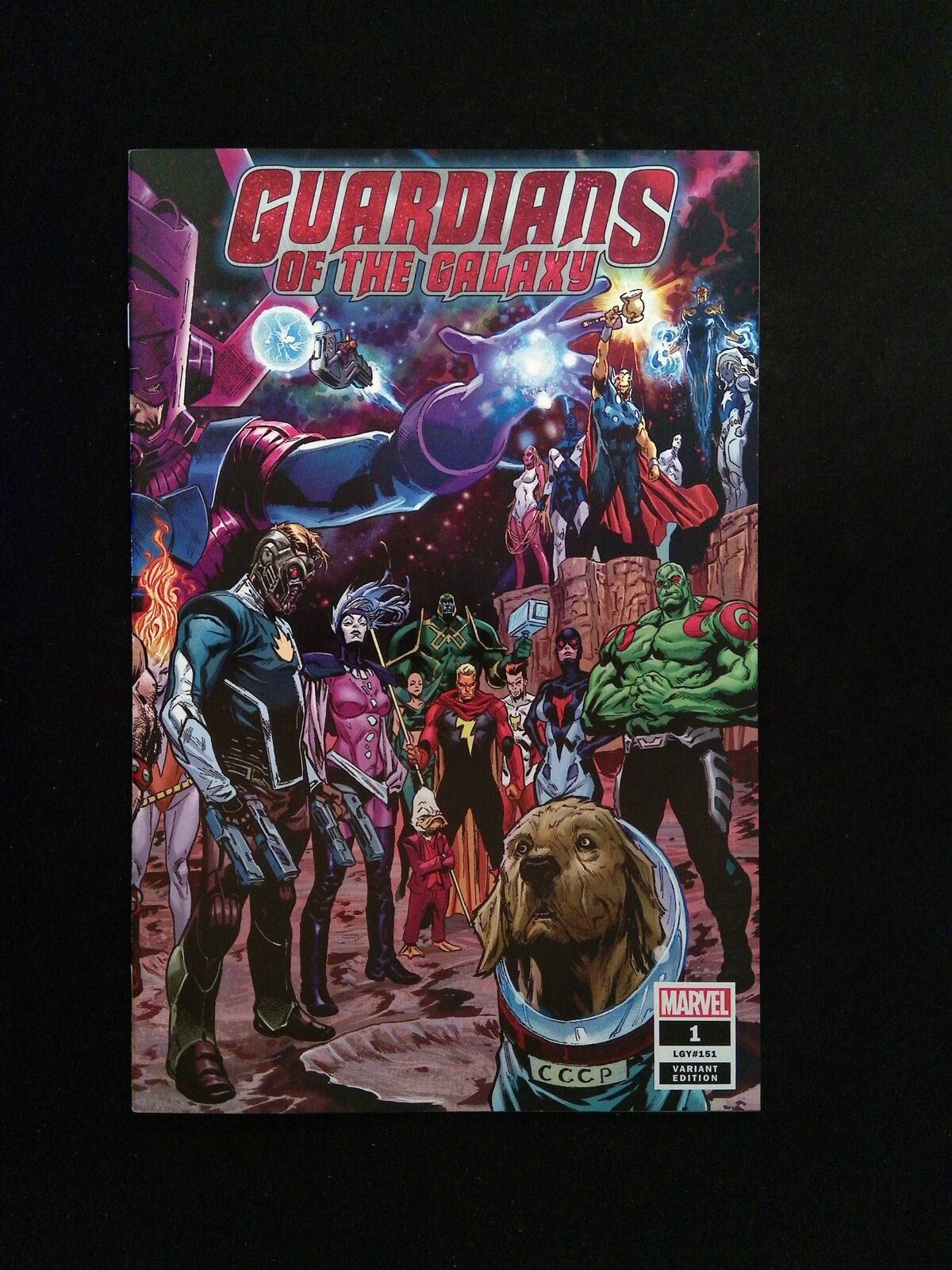Guardians of the Galaxy #1B (6TH SERIES) MARVEL Comics 2019 NM SHAW VARIANT