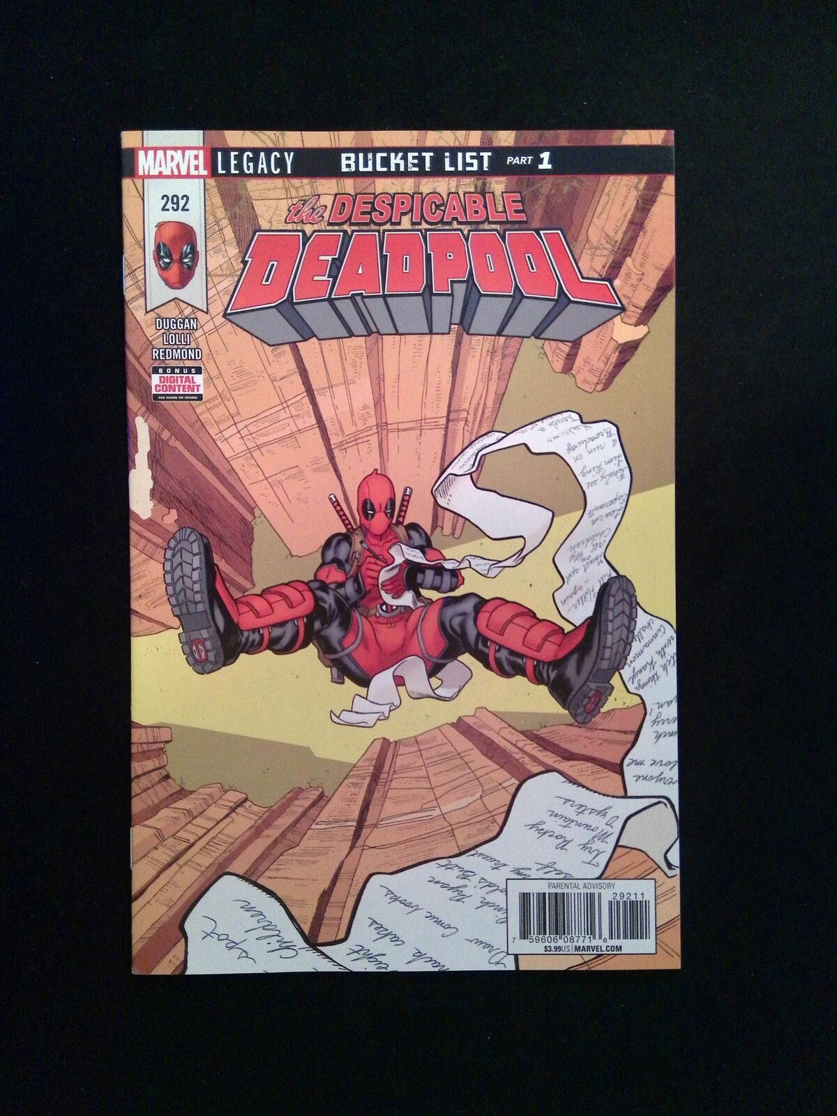 Despicable Deadpool #292 MARVEL Comics 2018 NM