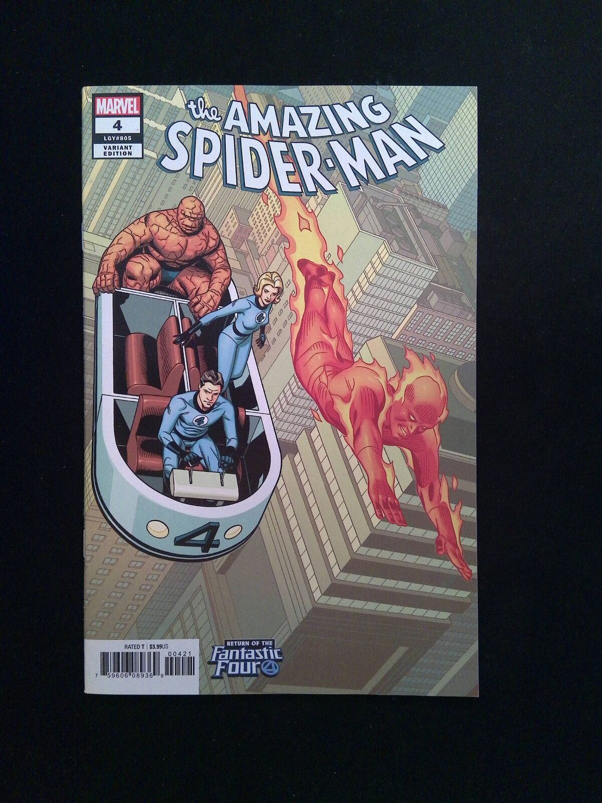 Amazing Spider-Man #4B (6th Series) Marvel Comics 2018 NM+ Sprouse Variant