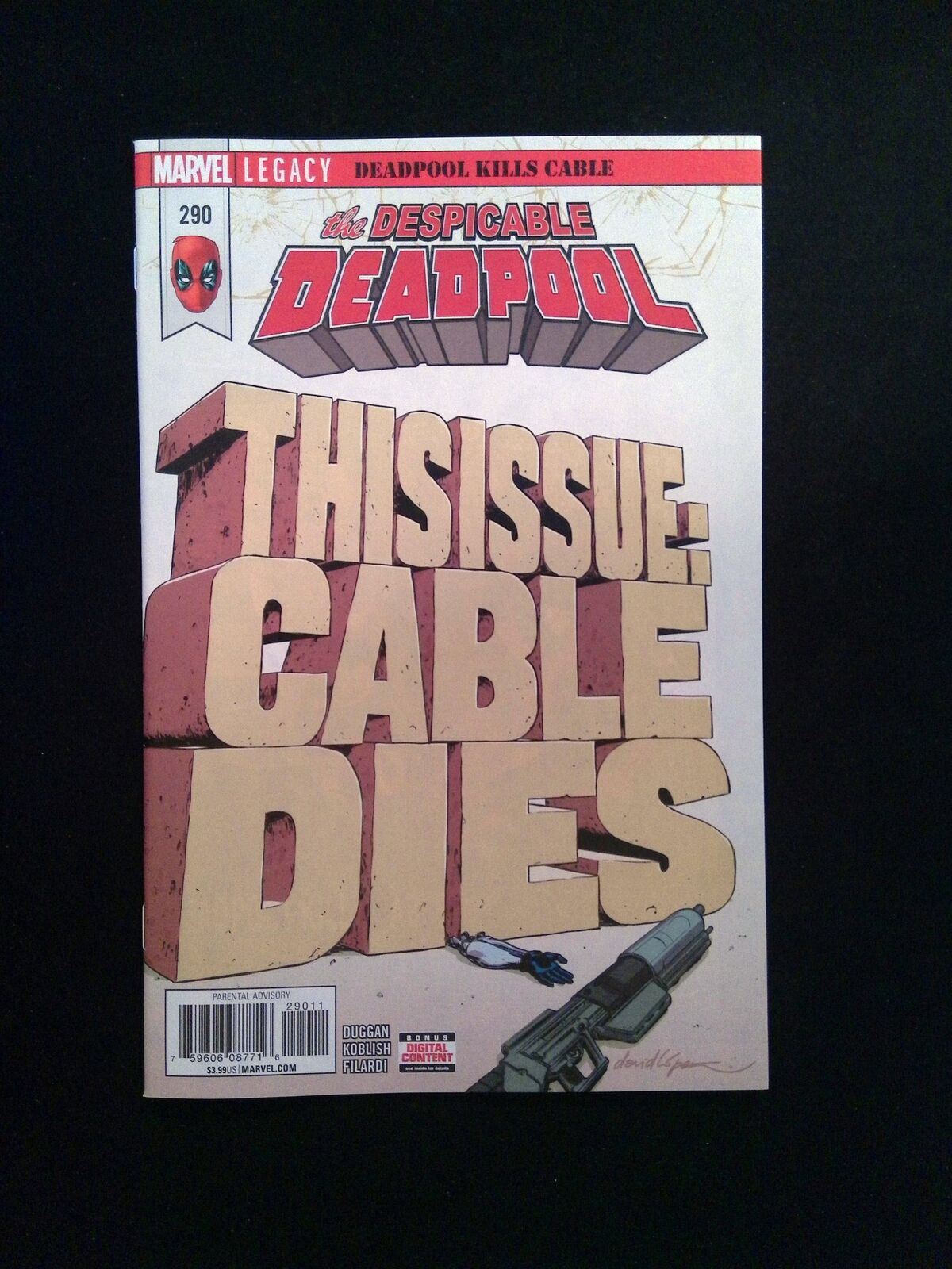 Despicable Deadpool #290 MARVEL Comics 2018 NM
