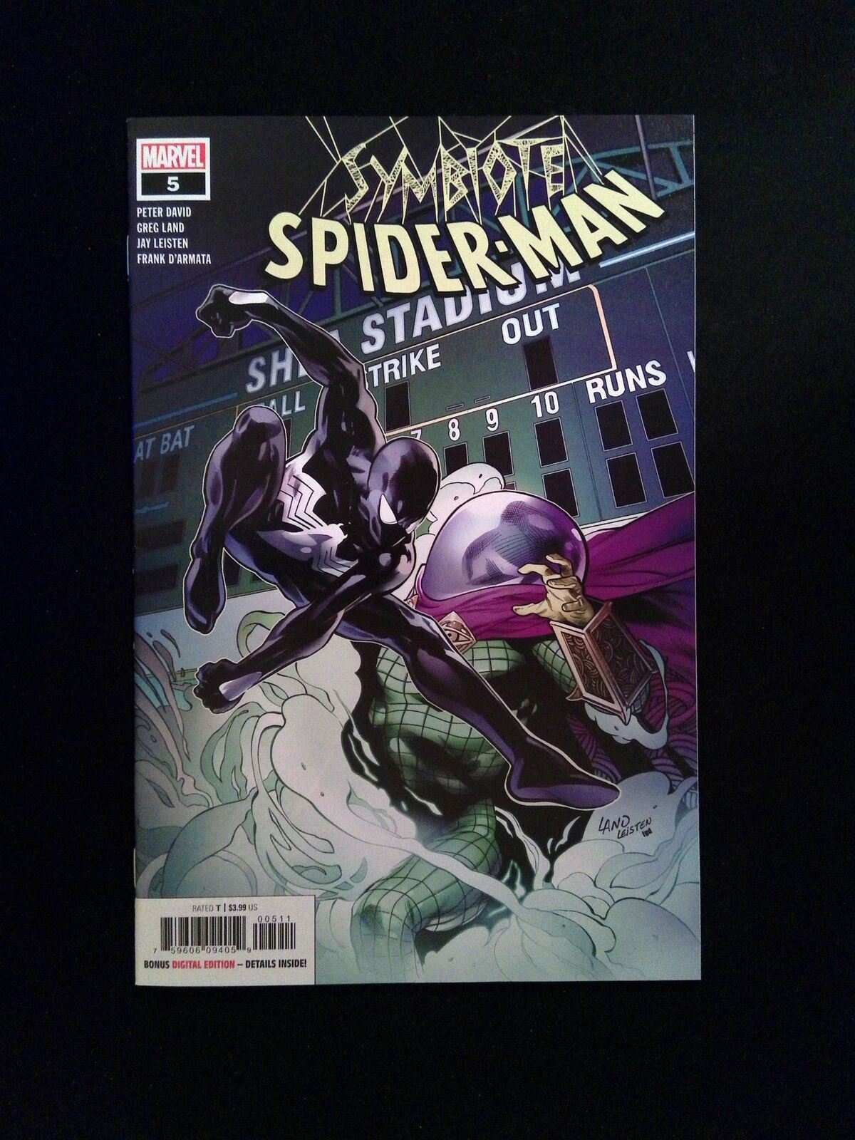 Symbiote Spider-Man #5 MARVEL Comics 2019 NM-