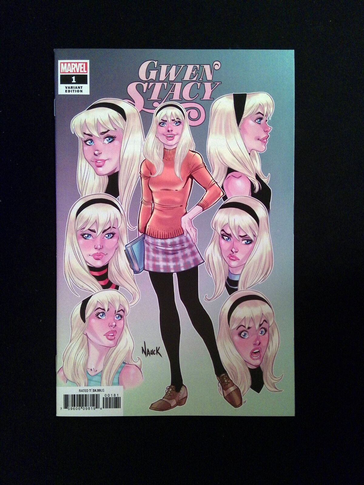 Gwen Stacy #1D MARVEL Comics 2020 NM- NAUCK VARIANT