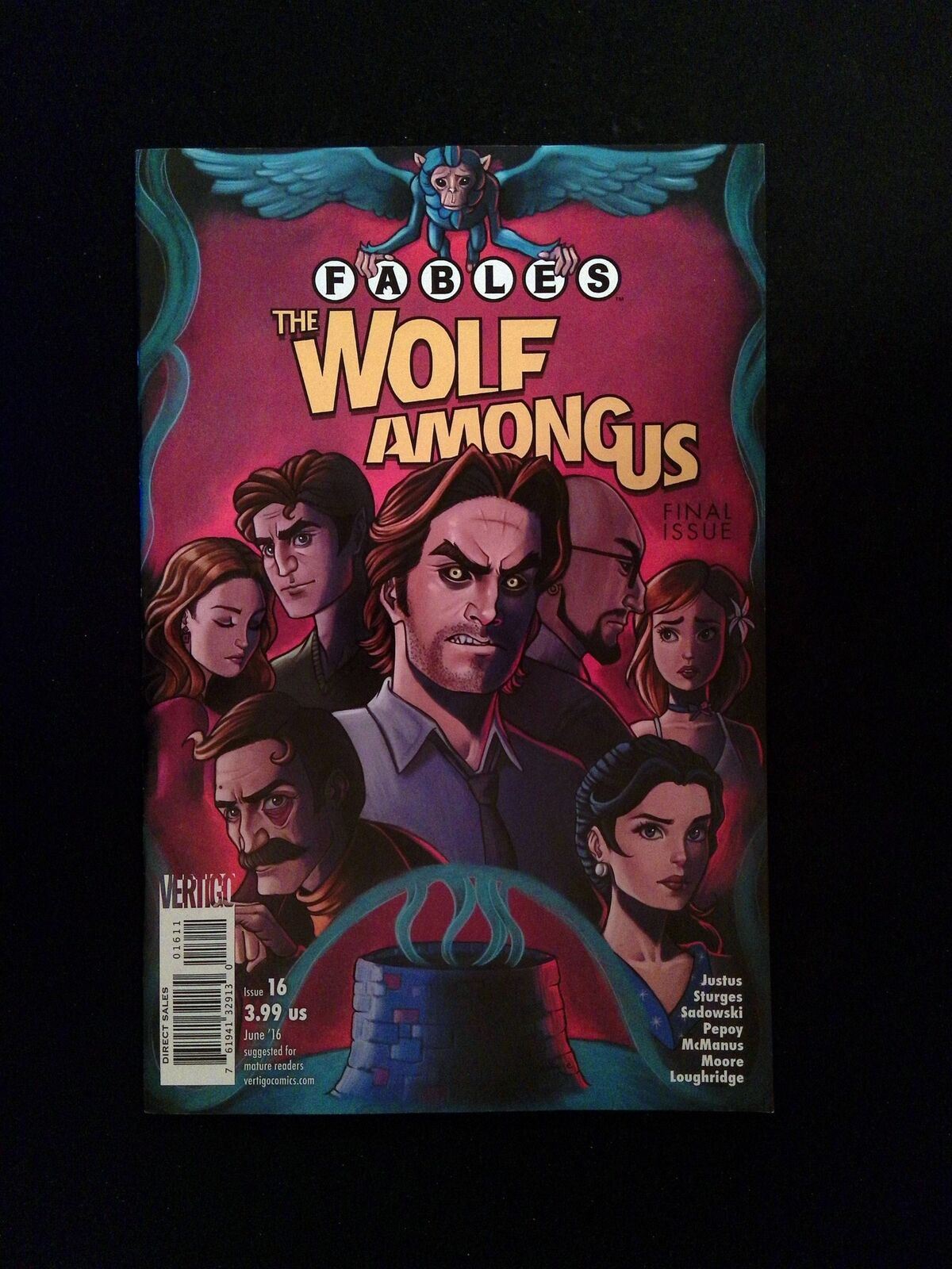 Fables The Wolf Among Us #16 DC Comics 2016 VF/NM